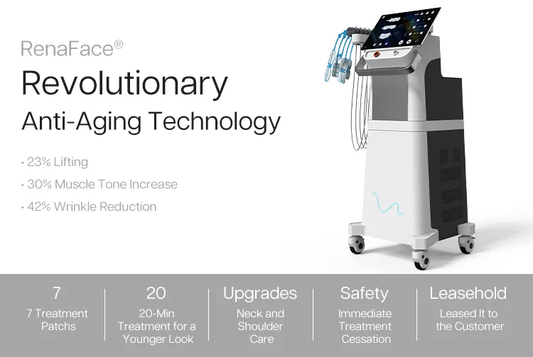 Non-Invasive EMS RF 5 Channels Facial Muscle Sculpting EMS RF Facial Machine