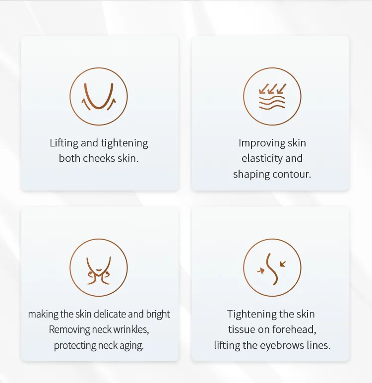 Microfocus Ultrasound Technology Facial Lifting Body Care Skin Tightening Whitening Machine