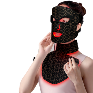 Led Face Skin Care Light Therapy Led Facial Masks Full Face Mask Anti Aging Hard Case Red Light Therapy Face Led Mask