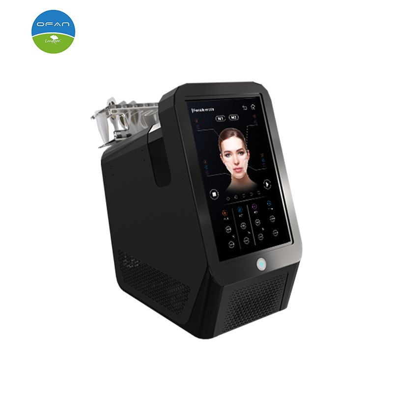 Ofan Newest Non-Invasive PE Face Lifting Machine EMS Facial Muscle Stimulation RF Face Anti Wrinkle Machine
