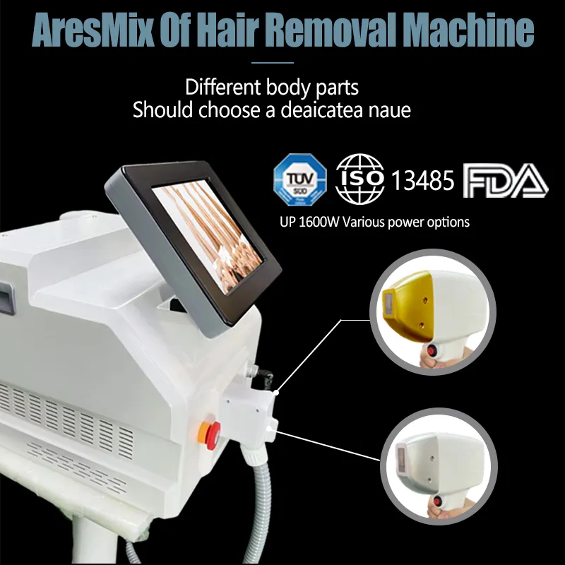 Diode Laser 1600W High Power Handle