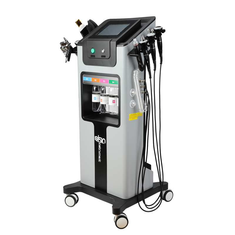 Water Oxygen Jet Peel Machine Price Skin Peeling Oxygen Facials Deep Cleansing 7 in 1 Hydra AES Machine