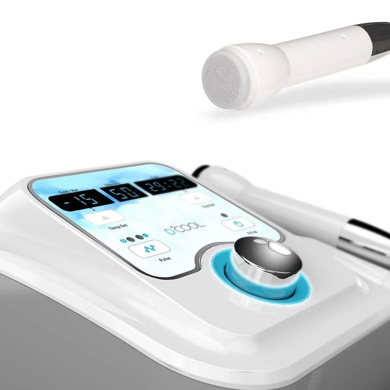 3 in 1 Electroporation Skin Rejuvenation Cooling Facial Treatment Machine D Cool With EMS Facial Machine