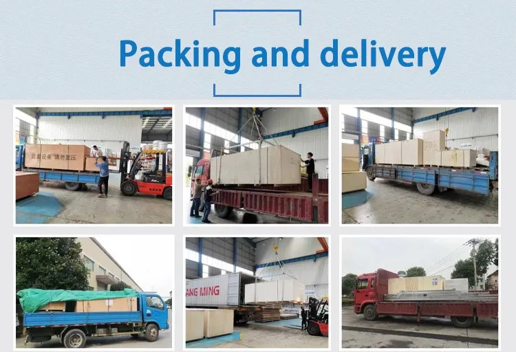 Wooden Box Delivery Preparation