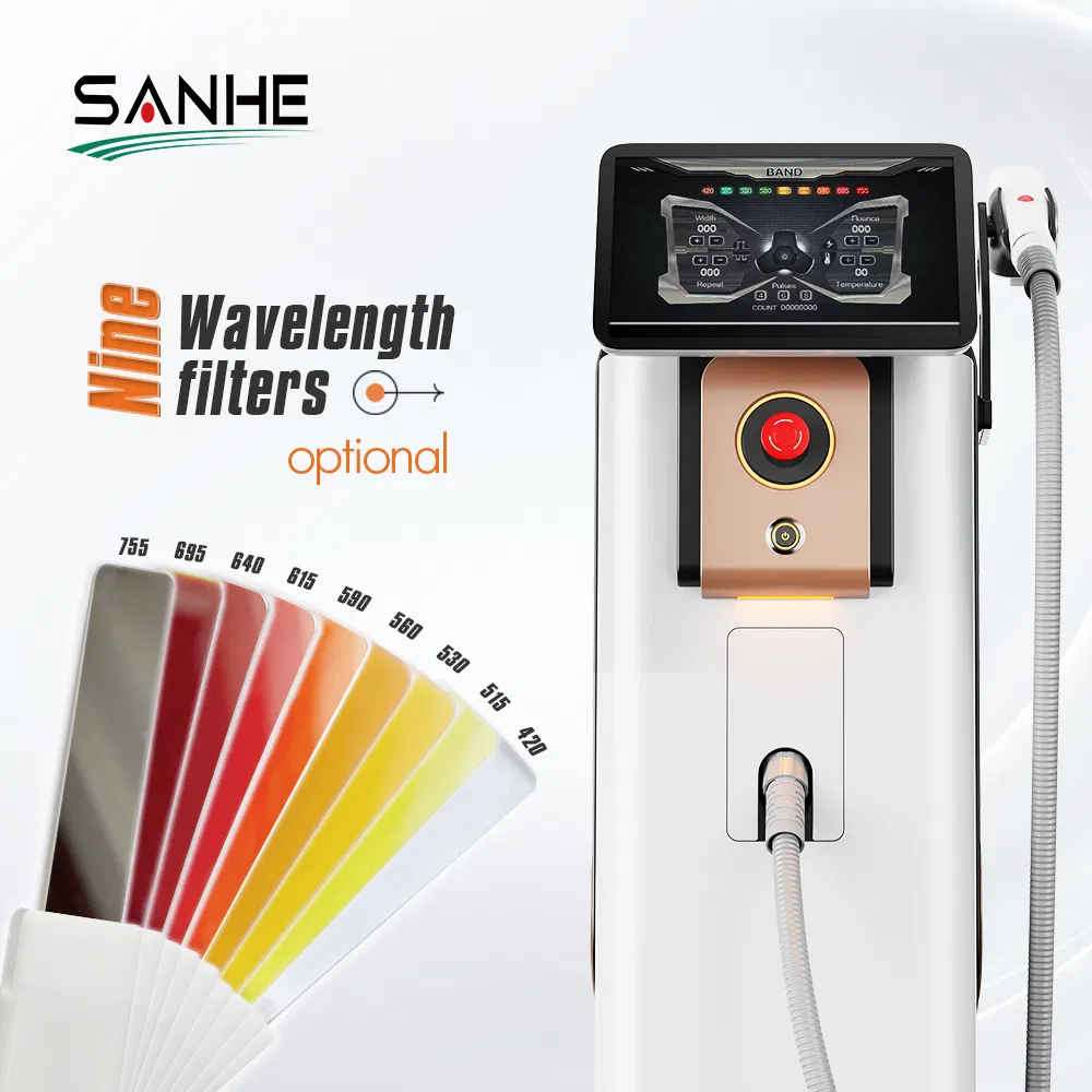 New Dpl Vertical Beauty Machine for SPA and Salon Skin Rejuvenation IPL Hair Removal Machine