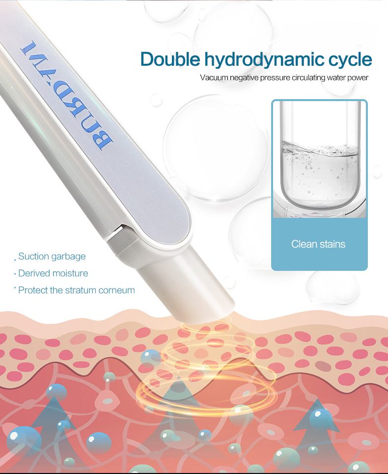 Auro Portable Home Use 2 in 1 Hydrodermabrasion Face Cleaning Oxygen Facial Machine