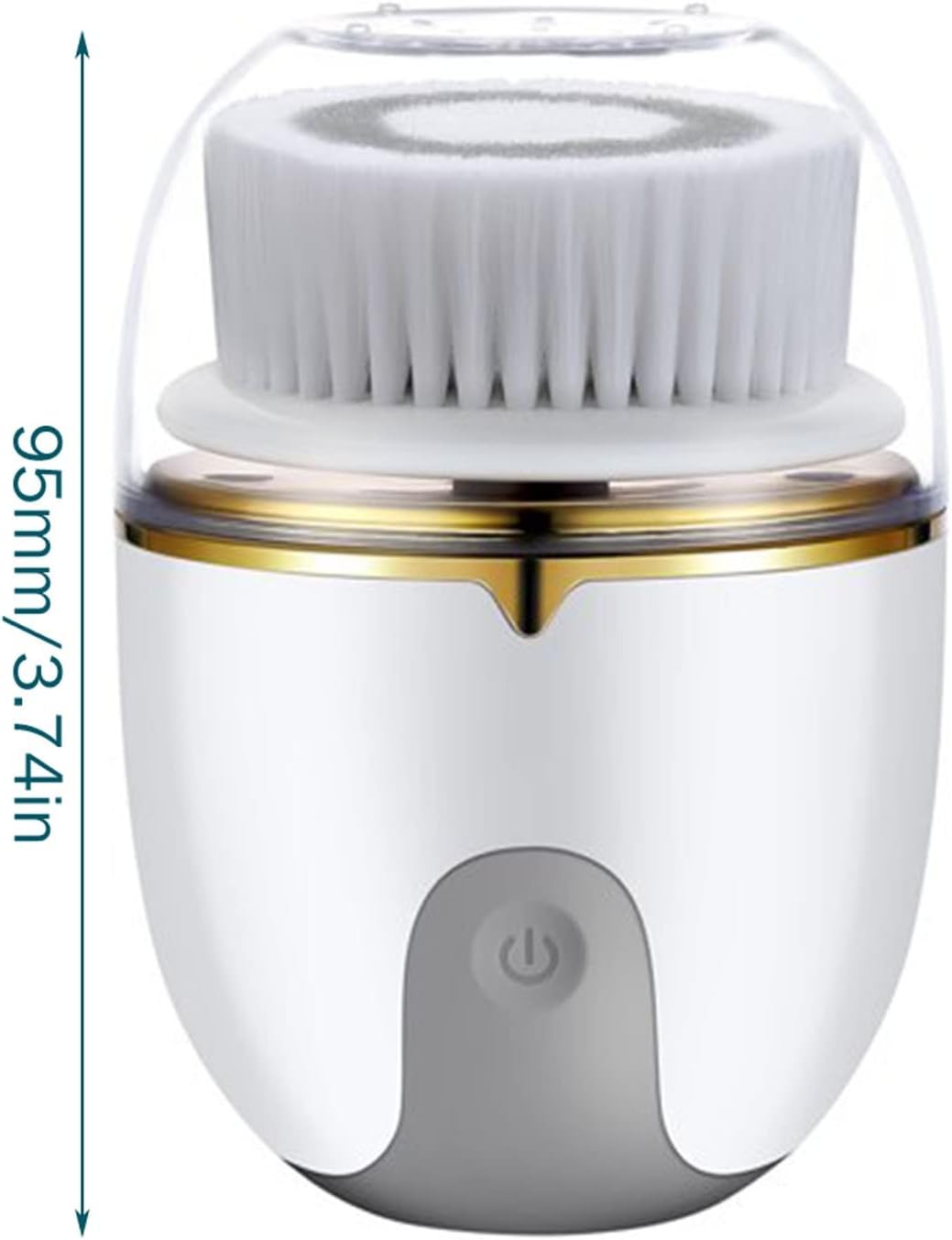 4 in 1 Face Clean Machine Silicone Electric Facial Cleansing Massage Face Exfoliating Brush Facial Cleaning Brush