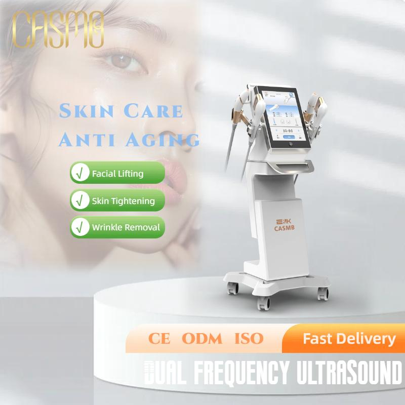 Professional Dual Frequency Ultrasonic Cavitation RF Skin Rejuvenation Anti Wrinkle Beauty Machine for SPA Clinic Use
