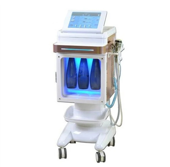 Professional Hydro Peel Water Dermabrasion Facial Beauty Machine with Bio Ultrasound RF