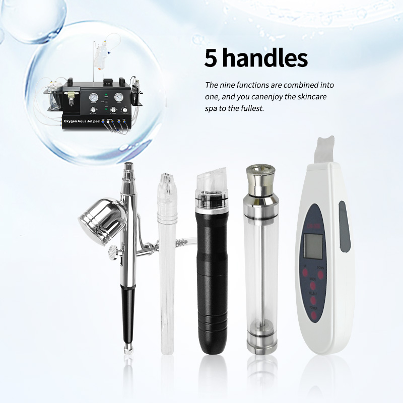 Hydrodermabrasion Machine Microdermabrasion Aqua Peel Facial Diamond Tips Portable for SPA