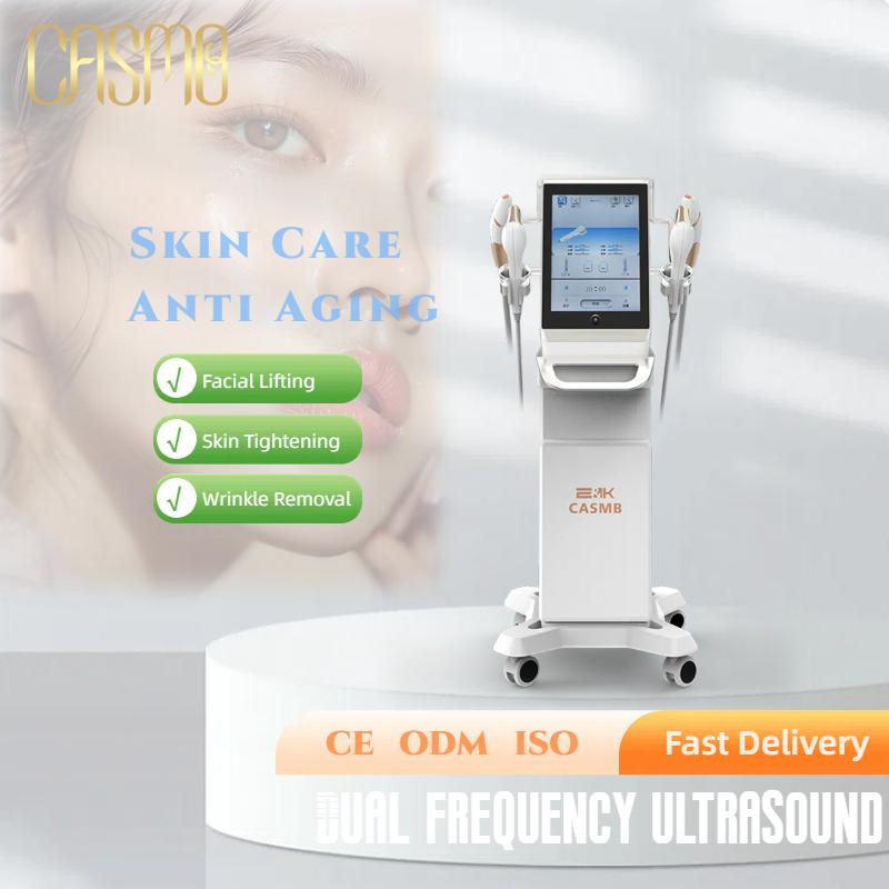 Professional Dual Frequency Ultrasonic Cavitation RF Skin Rejuvenation Anti Wrinkle Beauty Machine for SPA Clinic Use