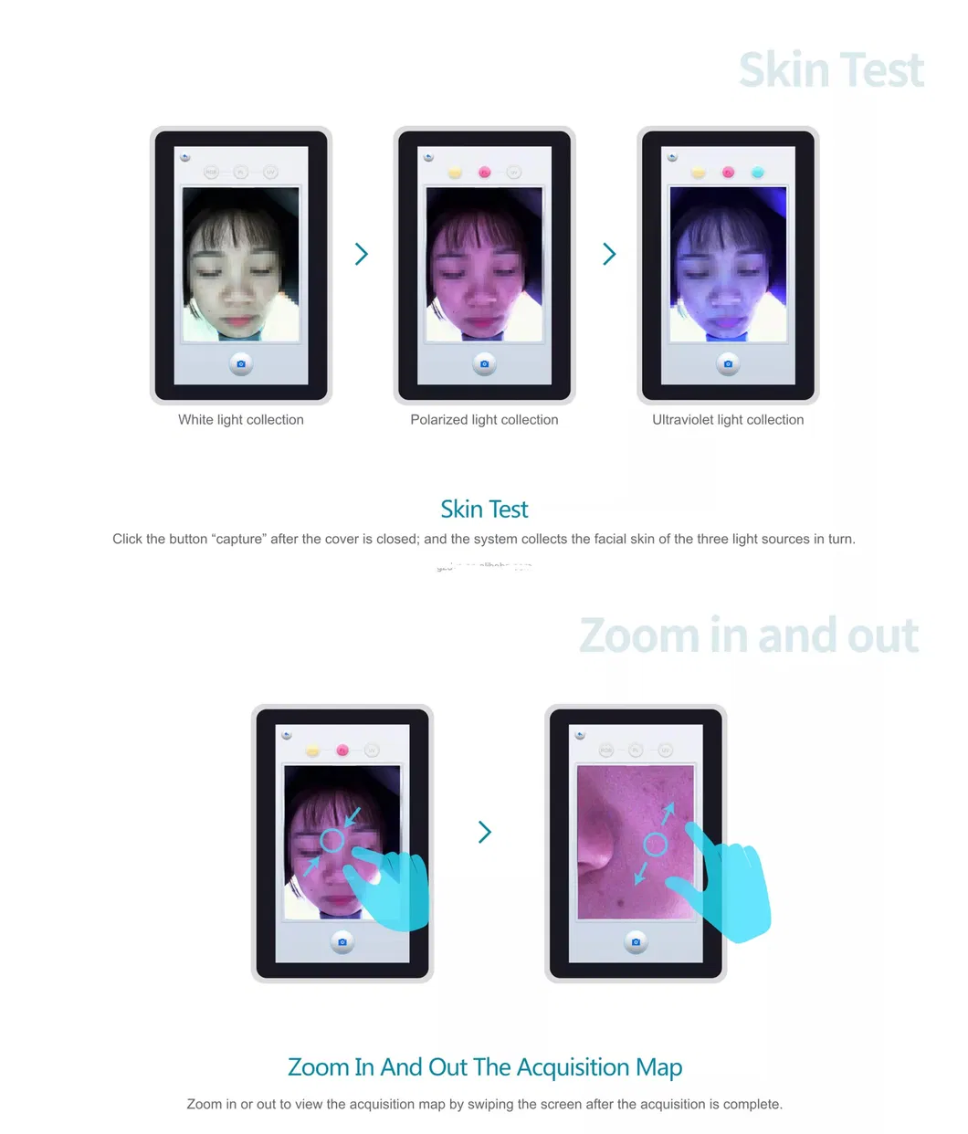 Skin Diagnosis Interface