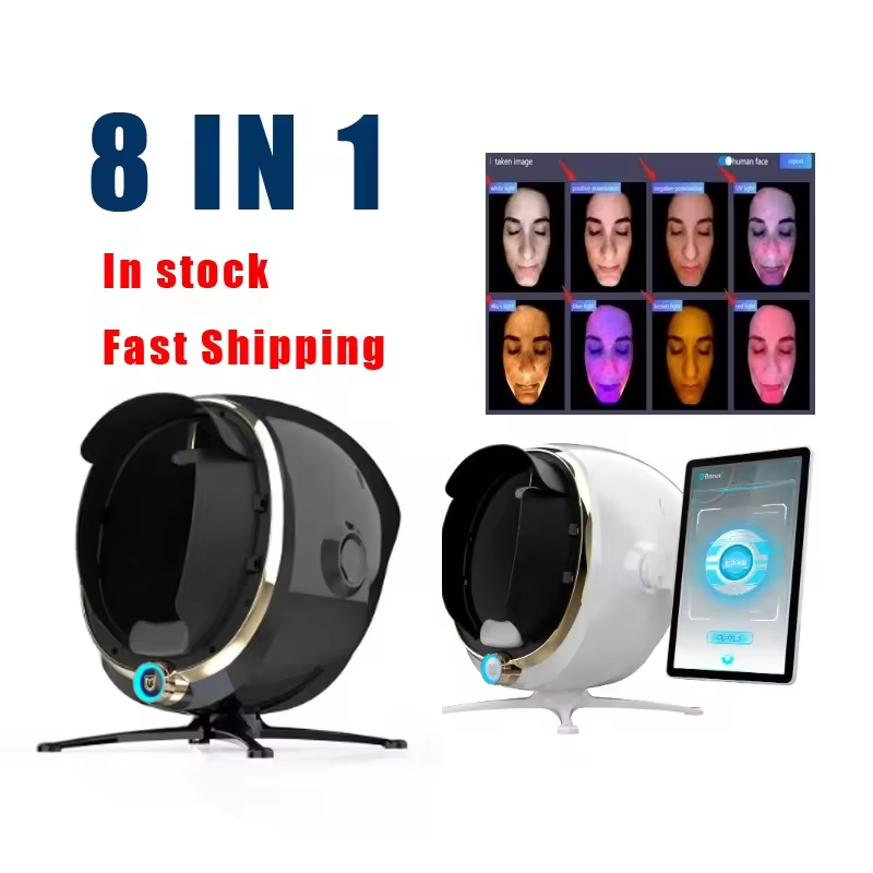 Portable Visia 3D Ai Face Skin Diagnostics Facial Tester Scanner Device Analyzer Analizador De Piel Magic Mirror Skin Analysis Machine