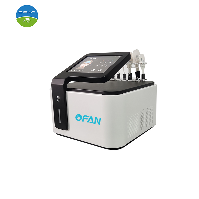 Ofan Newest Non-Invasive PE Face Lifting Machine EMS Facial Muscle Stimulation RF Face Anti Wrinkle Machine