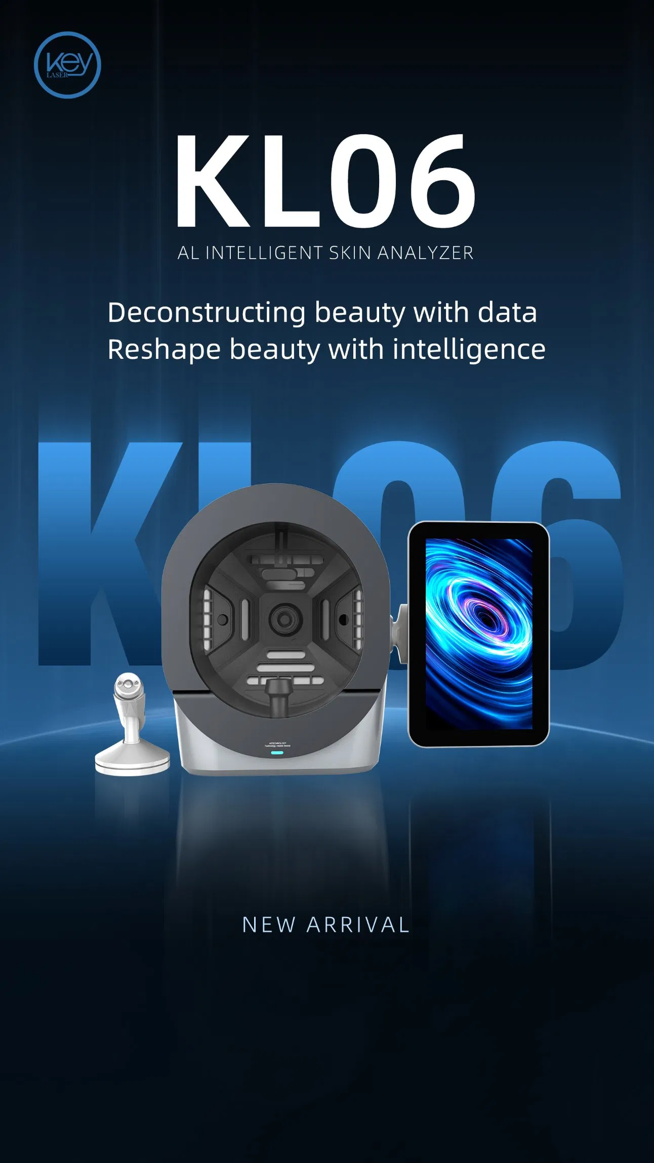 3D Facial Skin Analysis Machine with HD Camera for Skin Detection