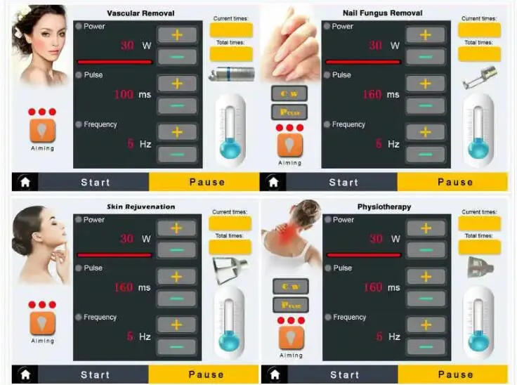 LED Light Therapy Facial Device RF Beauty Instrument