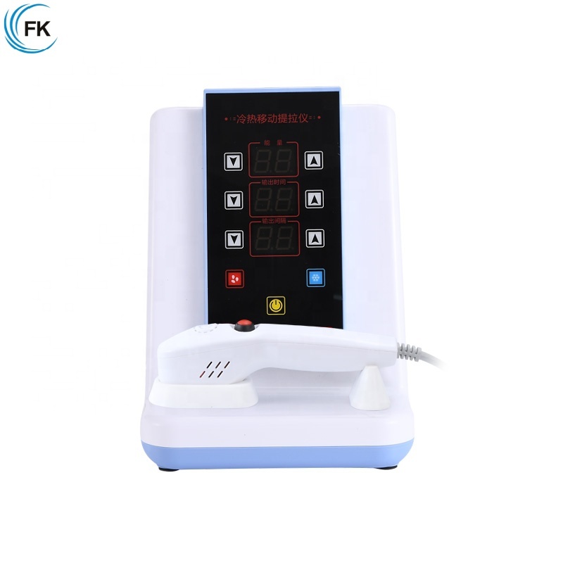 Hot and Cold Skin Lifting Device Portable Cryotherapy Facial Machine for Edema Removal Skin Tightening Anti-aging Beauty Tool
