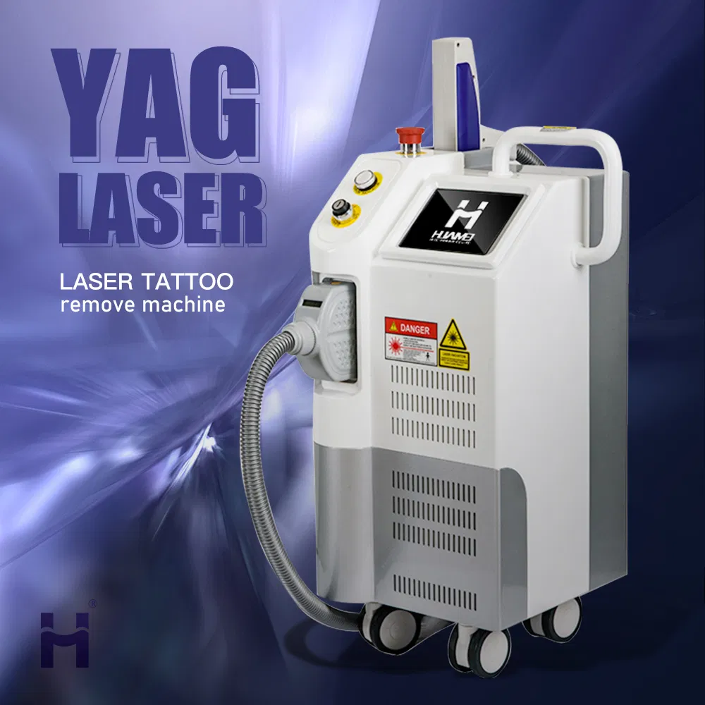 Carbon Peeling Facial Skin Rejuvenation Portable Q-Switch ND YAG Laser Pigment Removal Machine