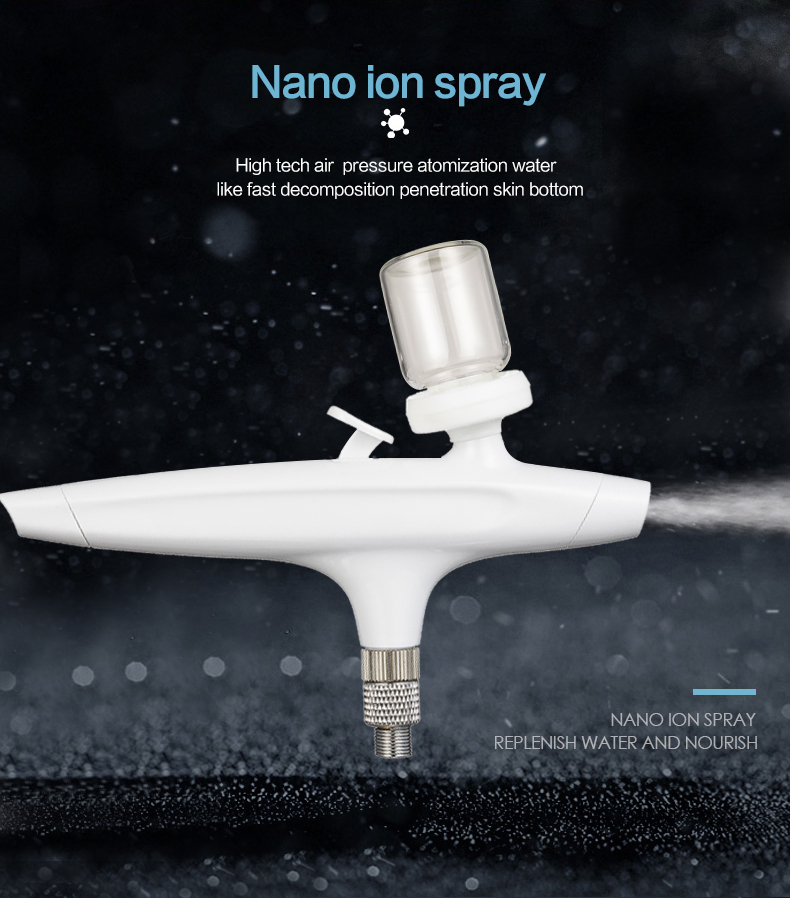 Auro Portable Home Use 2 in 1 Hydrodermabrasion Face Cleaning Oxygen Facial Machine