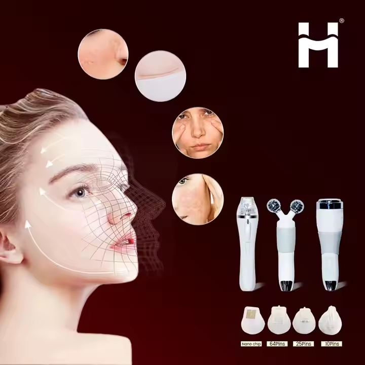 Fractional RF Microneedle Acne Treatment Facial Portable Beauty Machine