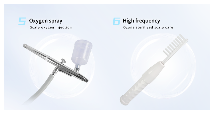 8in1 Skin Scalp Hair Analysis Scalp Treatment Machine Hair Care Massager