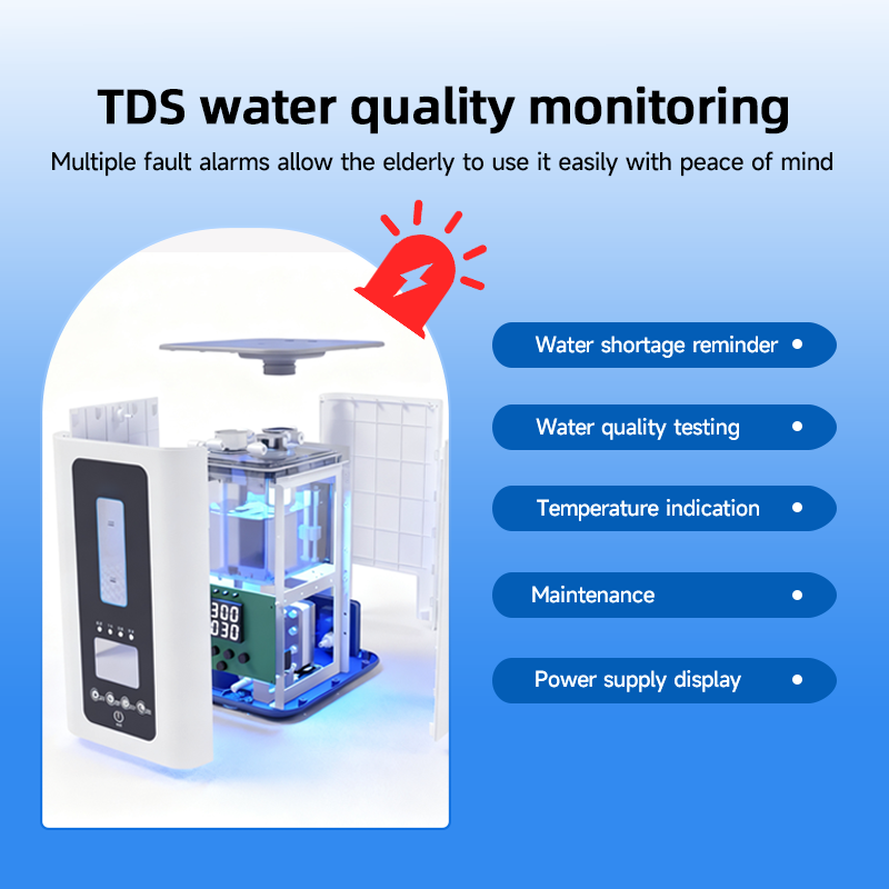 CE ISO Approved PEM Membrance 300ml 900ml Multiple Flow Rate Hydrogen Inhalation Machine With Eye Massager