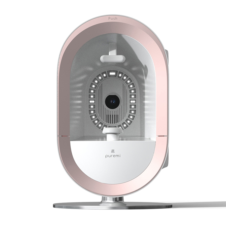 Professional Al 3D Ai Desktop Skin Analysis Machine 12 Spectrums Touch Screen Facial Care Device with Jp Us Za Plugs