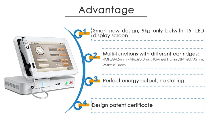 Skin Care Machine Handle Features