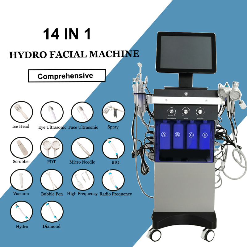 Best Selling Portable Face Care Skin Rejuvenation Jet Peel Beauty Machine Oxygen Facial Machines