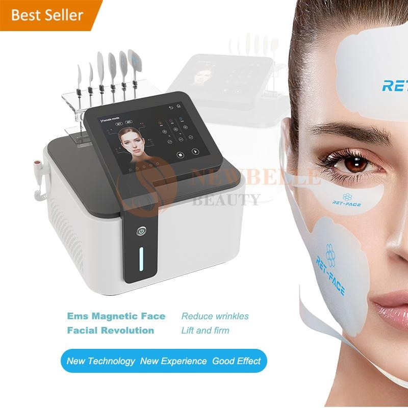 EMS Lift Facial Electrostimulation Facial Radiofrequencyen RF Electro Muskl Stimulating Face Lifting EMS Skin Tightening Machine