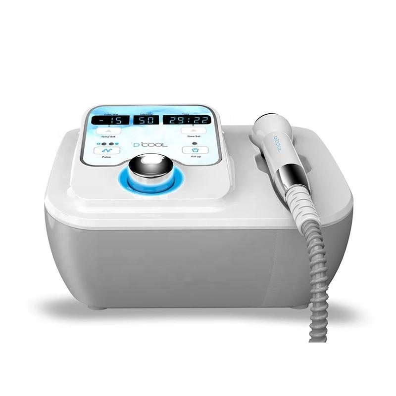 3 in 1 Electroporation Skin Rejuvenation Cooling Facial Treatment Machine D Cool With EMS Facial Machine