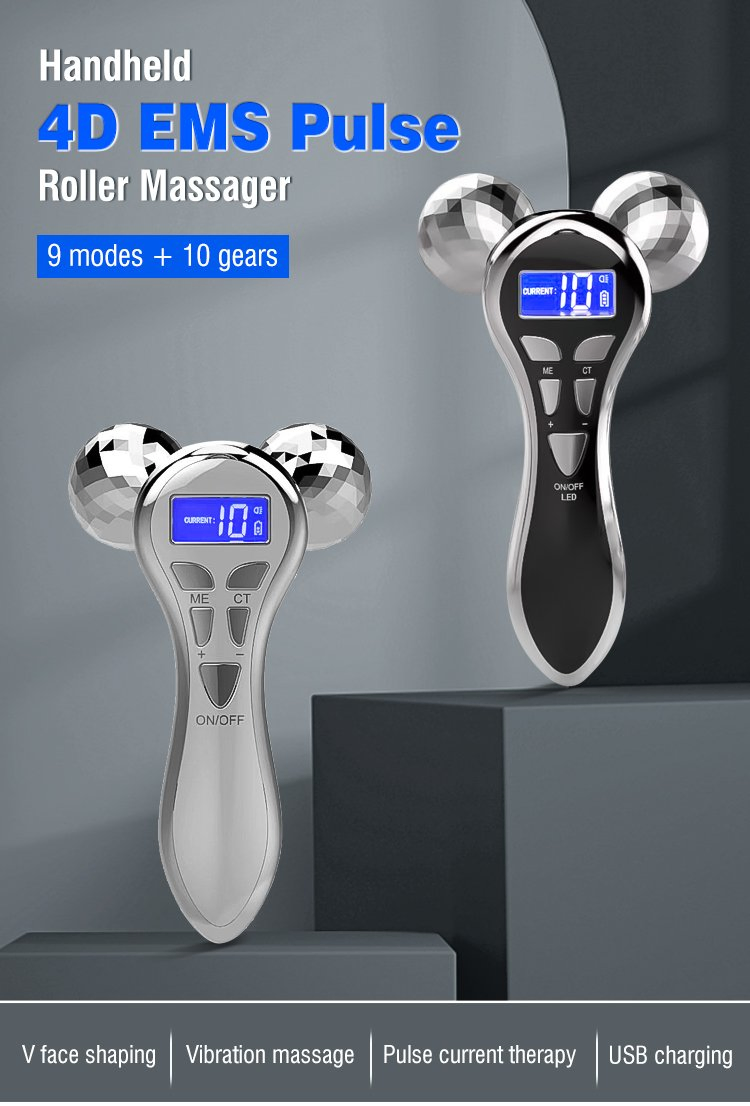 EMS Microcurrent 4D Massager Galvanic SPA Beauty Machine