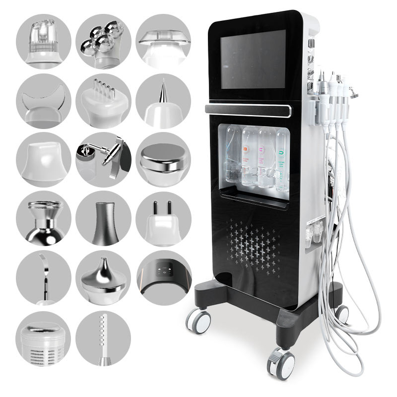 Beauty SPA 17 in 1 Hidra Dermabrasion Facial Skin Aqua Peeling Machine