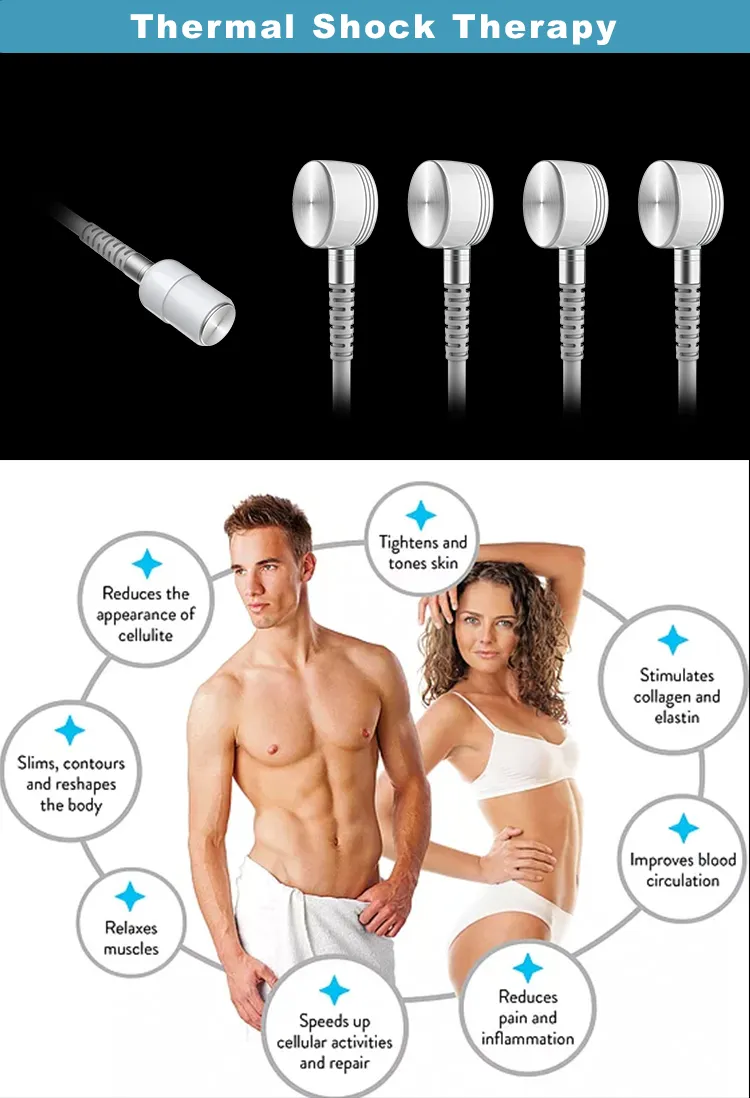 Cryo Thermal Shock Hot Cold Body Slimming Machine Facial Y Corporal Criolipolisis Plana with EMS