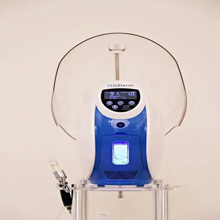 High Quality Face Oxygen Therapy O2toderm Oxygen Facial Machine for Skin Care