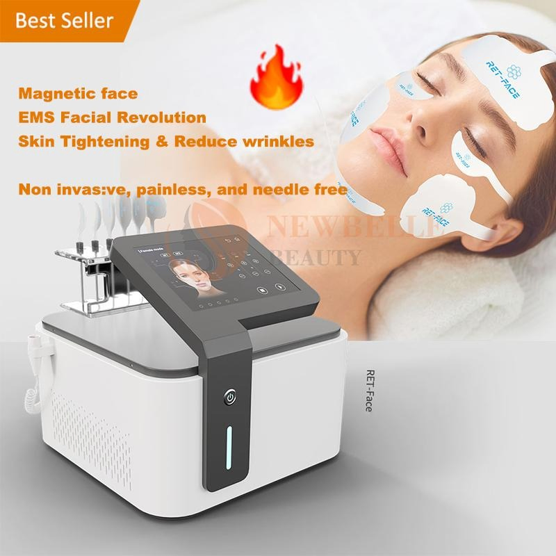 EMS Lift Facial Electrostimulation Facial Radiofrequencyen RF Electro Muskl Stimulating Face Lifting EMS Skin Tightening Machine