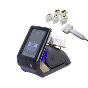 HIFU Facial Treatment Face Lifting SMAS Ultrasound Skin Tightening HIFU Machine 8 Cartridges 20000 Shots 12 Lines