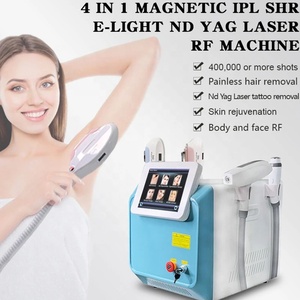 4 in 1 IPL Laser Hair Removal Machine with RF &amp; Photofacial Skin Rejuvenation Cooling System-Portable Home Beauty Device