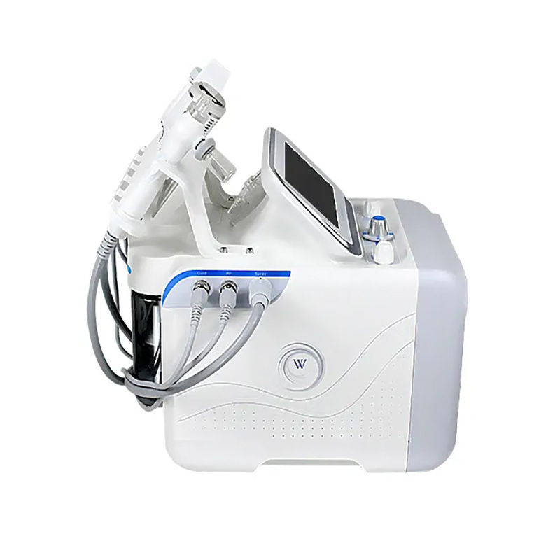 Top Quality 6 in 1 Small Bubble Hydrogen Oxygen Jet Dermabrasion Hydro Aqua Peeling Beauty Face Equipment Salon Facial Machine