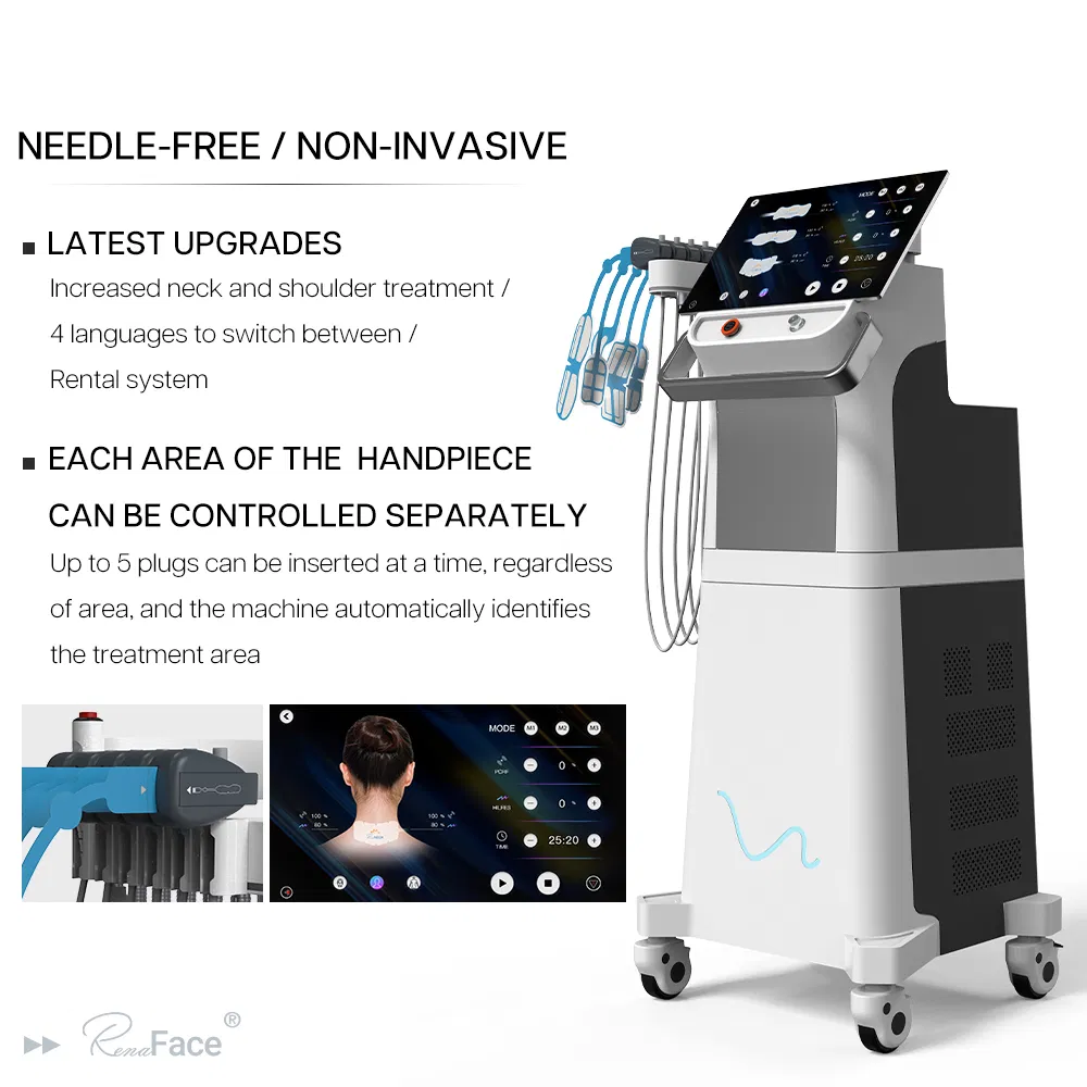Advanced Non-Invasive EMS Facial Beauty Machine for Youthful Skin