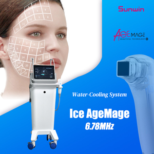 Professional ICE RF Skin Lifting Machine Facial Care with Water Cooling for Anti Aging Face Eye Neck Rejuvenation Treatments