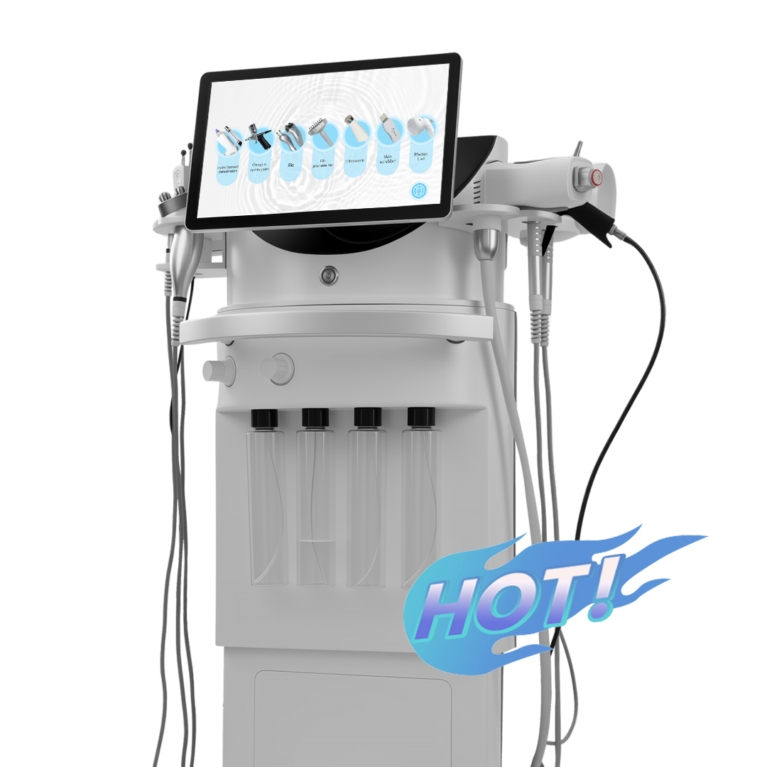 Salon-Grade Hydra Skin Refiner Equipment US Plug Hydrodermabrasion Facials and Hydra Peel Machine