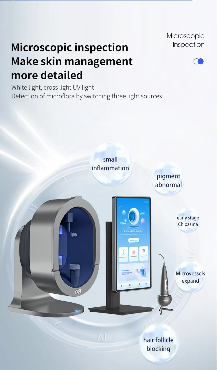 WiFi-Connected Ai Skin Analysis Machine Trending Beauty Equipment for Deep Body Skin Care Now on Sale