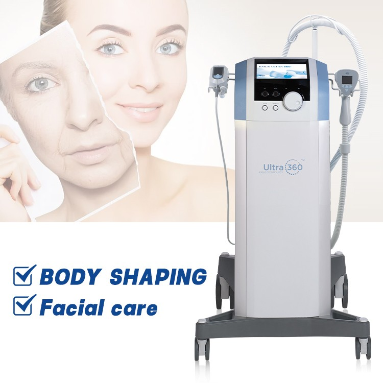 RF &amp; Ultrasound 2-in-1 Multifunctional Collagen Machine for Cosmetology, Facial Care &amp; Body Shaping