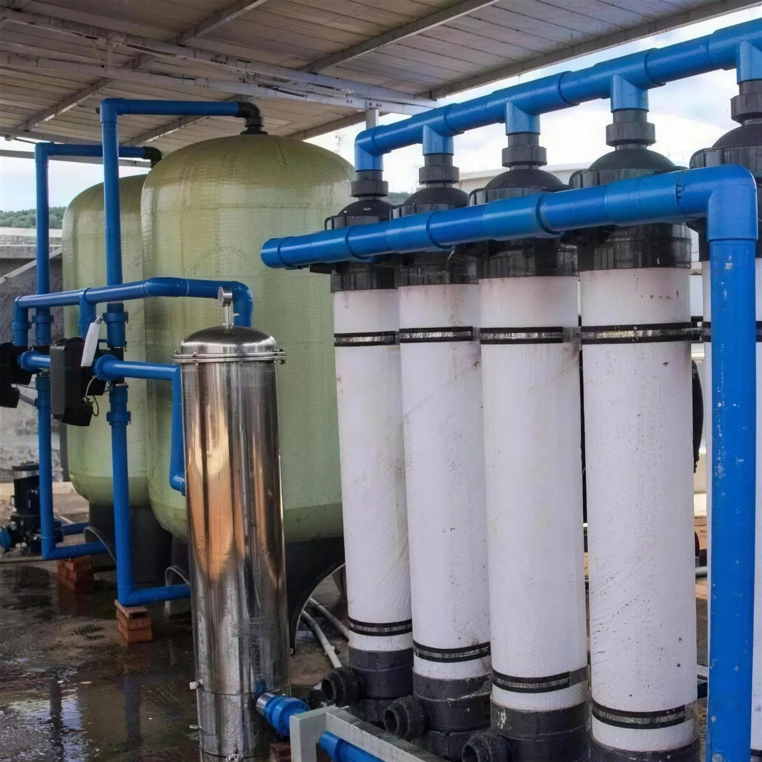 Smart Integrated Reverse Osmosis Water Purification Factory System with IoT Monitoring and Remote Control for Real Time Performance Tracking and Diagnostics
