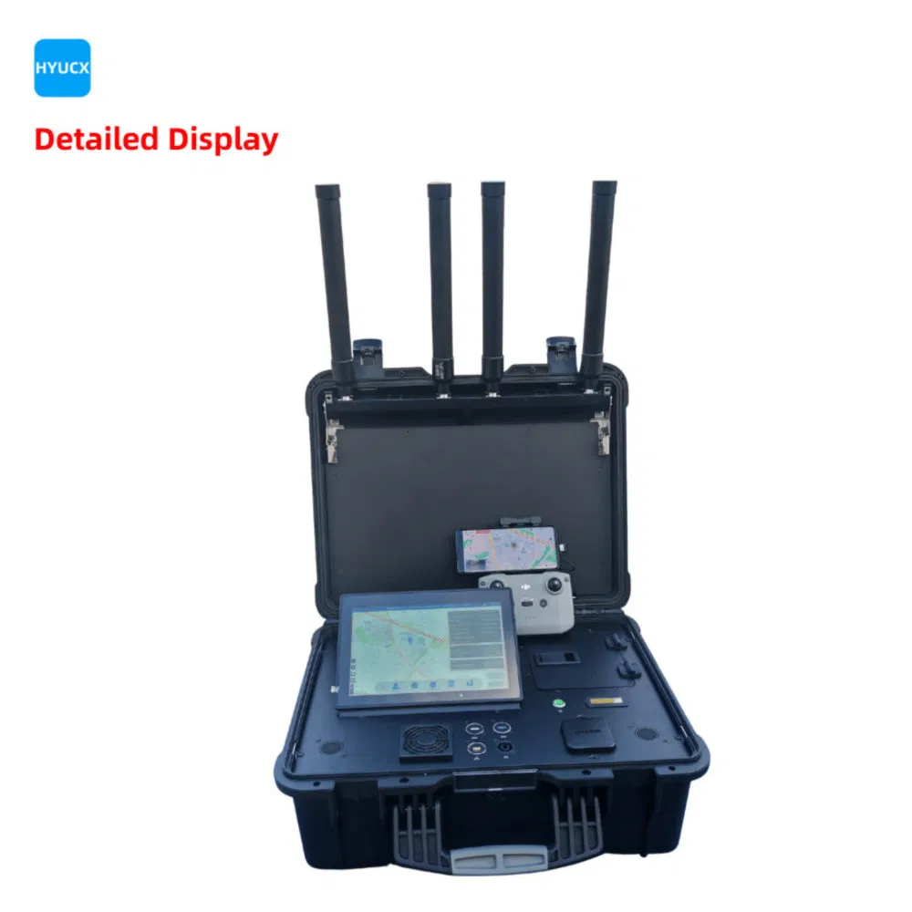 Supports External Antenna Expansion CH11 Suitcase-Type Uav Drone Detector System for Public Security Patrol