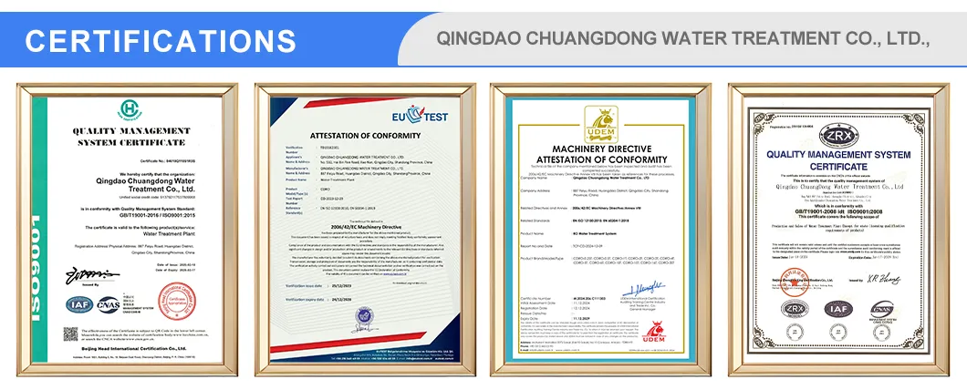 Certifications