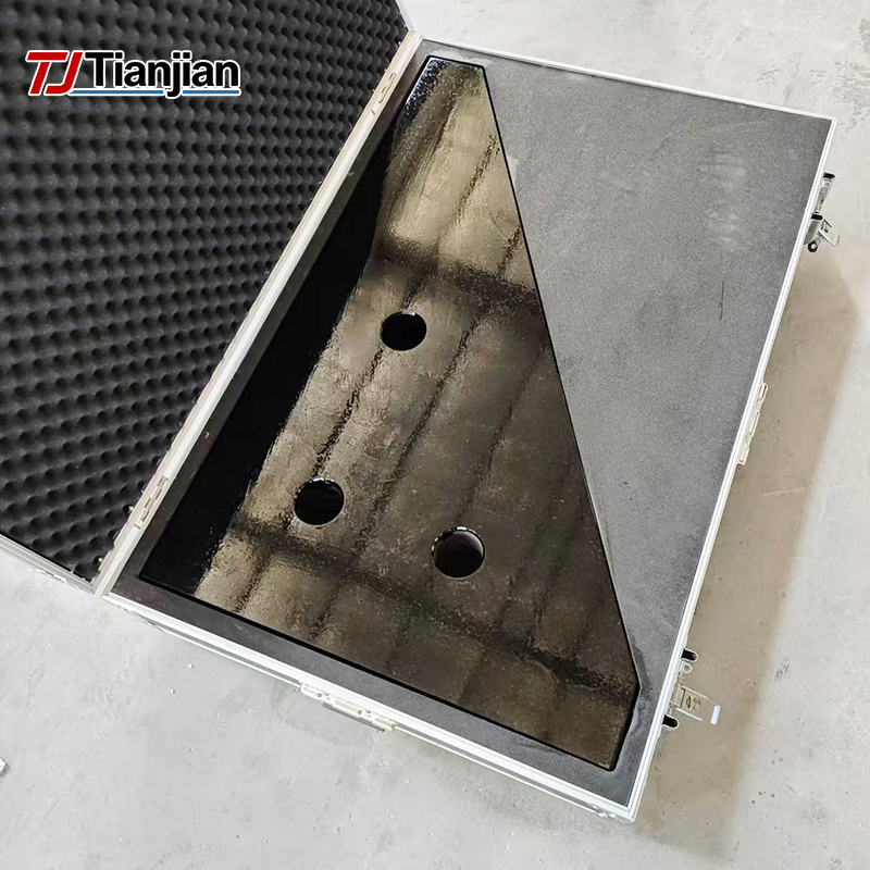 High Precision Black Granite Measuring Table Marble Surface Plate 00 Grade Flatness Inspection Calibration Platform