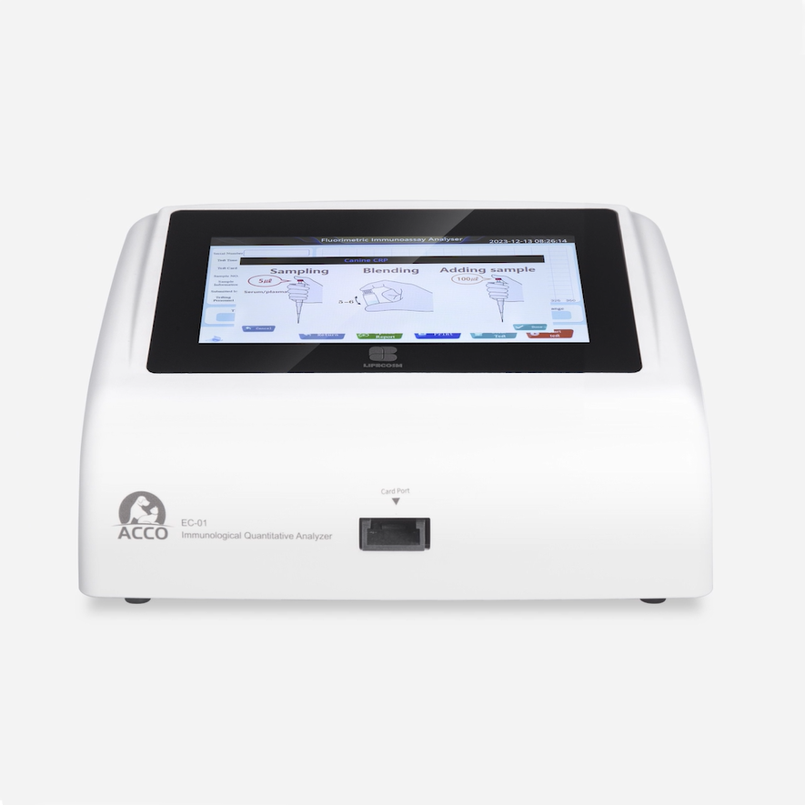 Fluorescence Immunoassay Quantification Analyzer for Pet test Vet Diagnostic