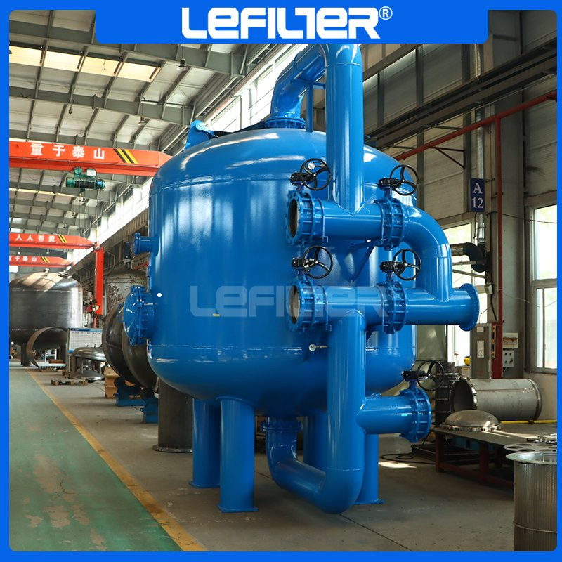 Customized Flow Rate 10-500t/H Fully Automatic Backwash Sand and Gravel Filtration System Supports Multiple Pipe Diameters